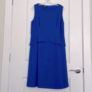 Nine West royal blue sleeveless fit-and-flare dress - NWOT